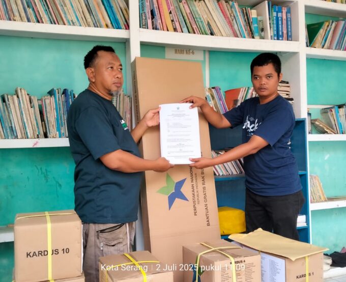 1000 Buku dari Perpustakaan Nasional untuk TBM Ummatan Wasathon