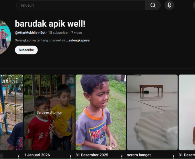 Cerita Kecil di Hari Libur: Bermain dan Berteman Bersama