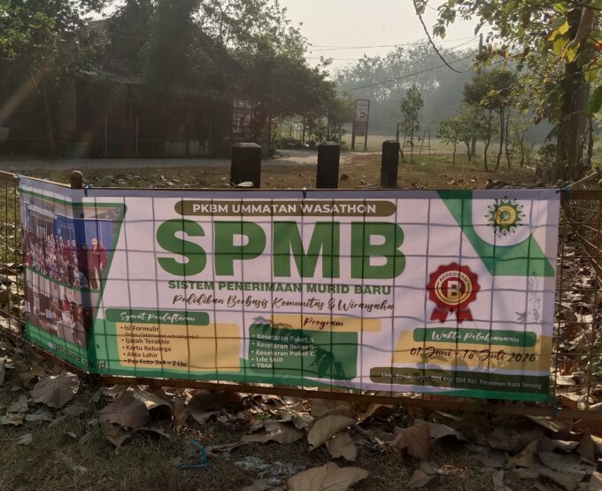 PKBM Ummatan Wasathon Buka Penerimaan Murid Baru Tahun Ajaran 2026/2027